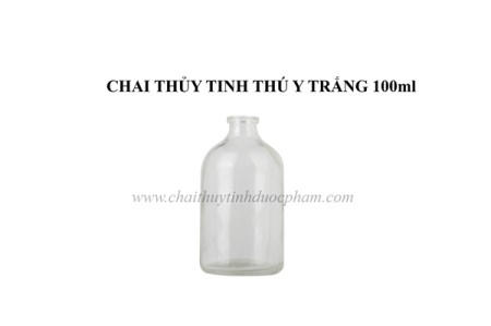 Chai thủy tinh thú y màu trắng - Công Ty Bao Bì Dược Phẩm Việt Nam
